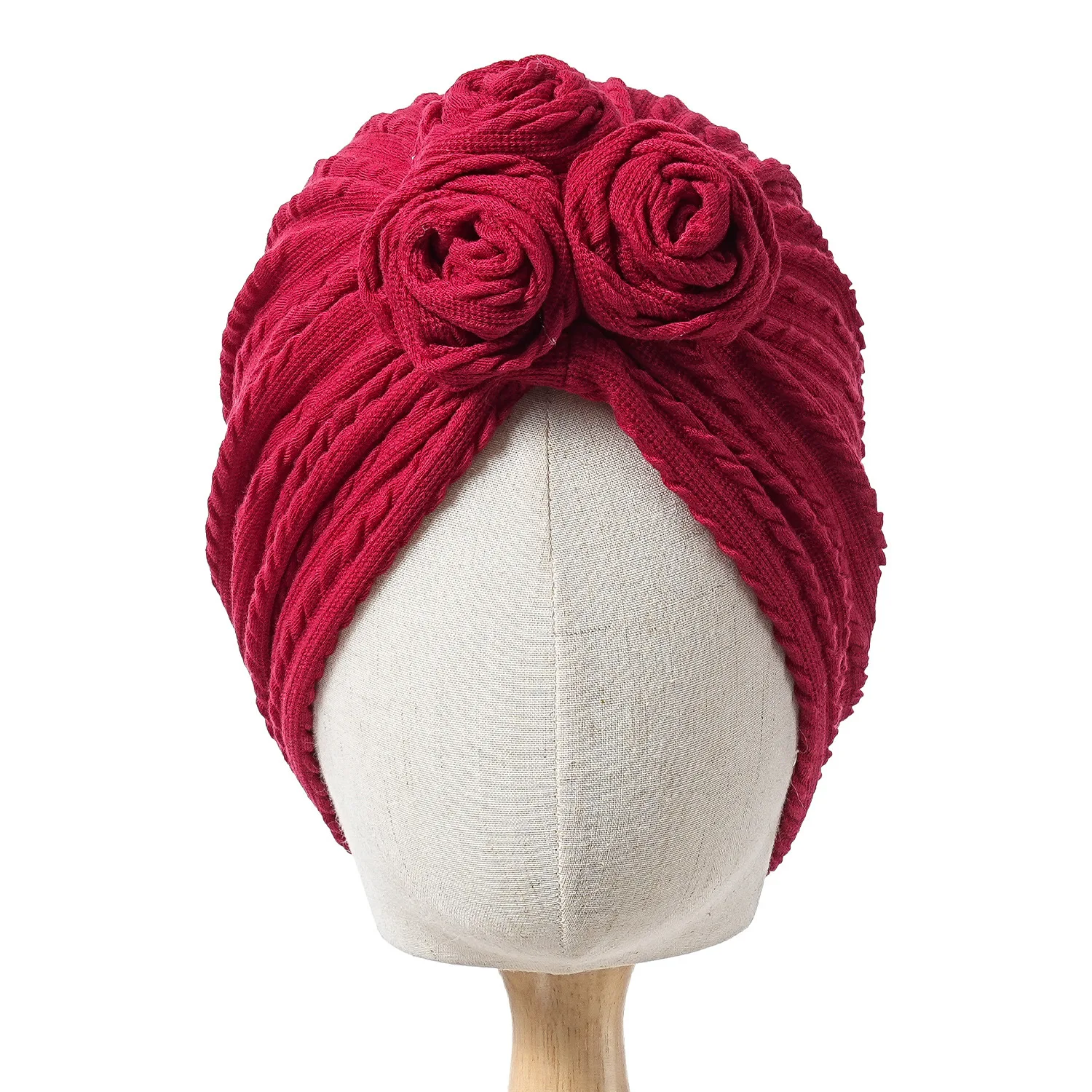 

Цветочный женский мусульманский хиджаб, химиотерапия, индийская шляпа, капот, плиссированный нижний шарф, изомический арабский головной платок от выпадения волос, шарф Turbante Mujer