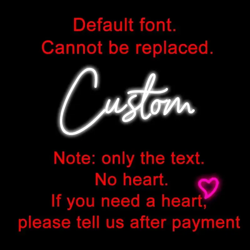 Private Custom Logo Neon Signs Personalised Wedding Bedroom Party Birthday Store Wall Custom Neon Sign Wall Decor Aesthetic