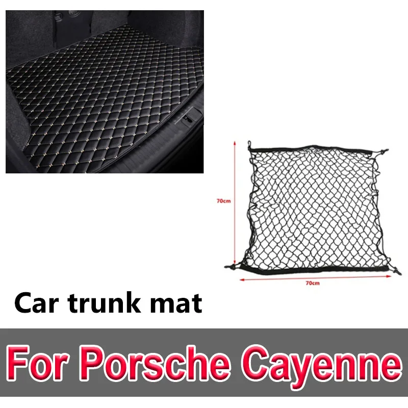 

Car trunk mat for Porsche Cayenne 2011 2012 2013 2014 2015 2016 2017 cargo liner carpet interior accessories cover