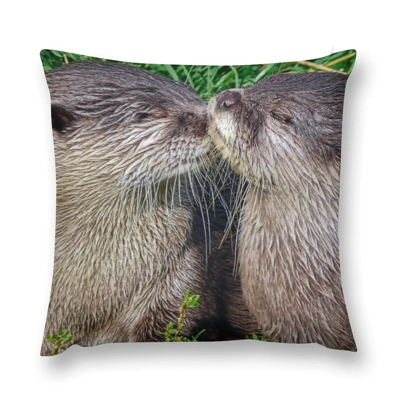 

Otters Throw Pillow Luxury Cushion Cover Sofa Cushions Cover pillow