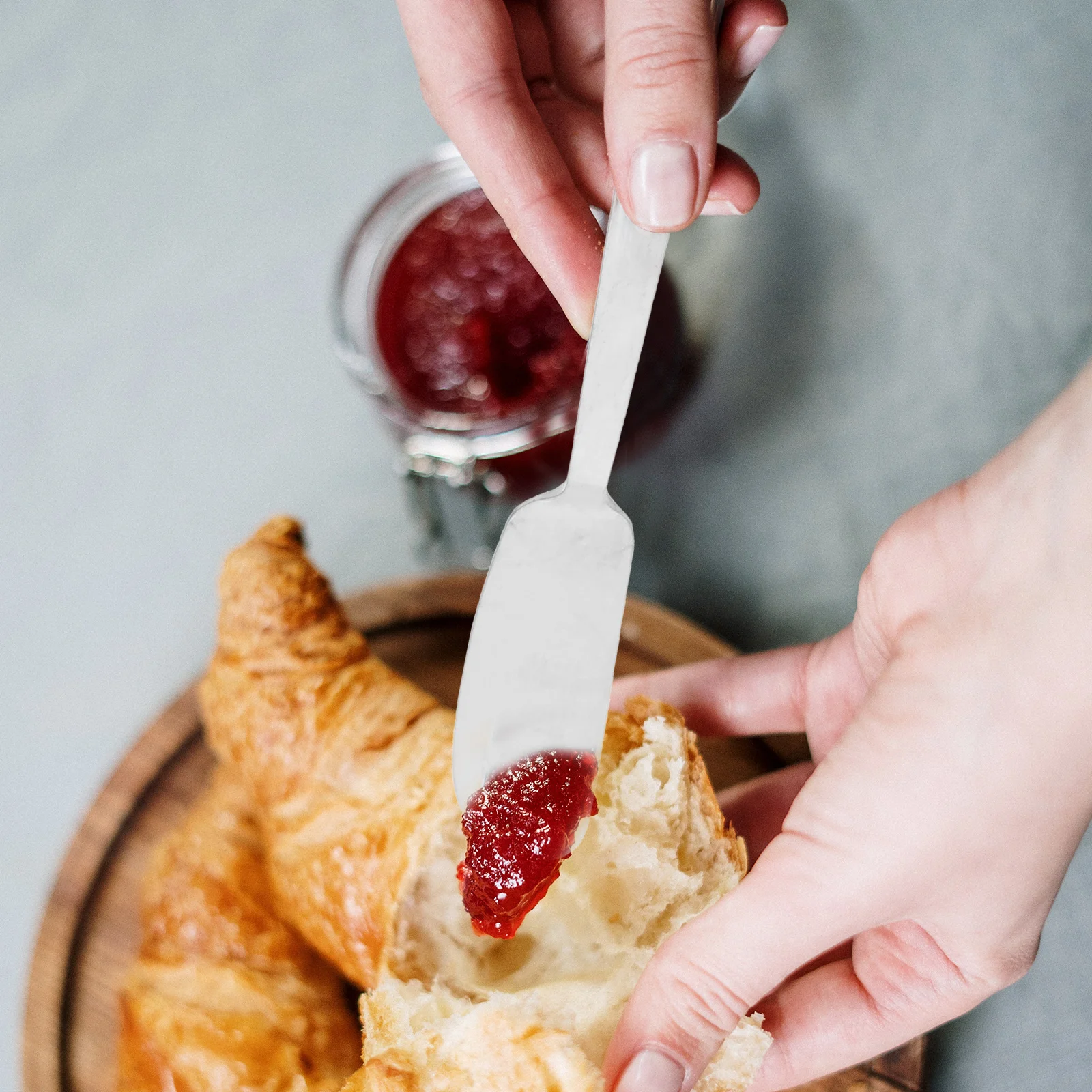 

1 set Cheese Knife Spoon Fork Ice Clamp Set Stainless Steel Golden Ergonomic Baking Tools Kitchen Gadgets Home Restaurant