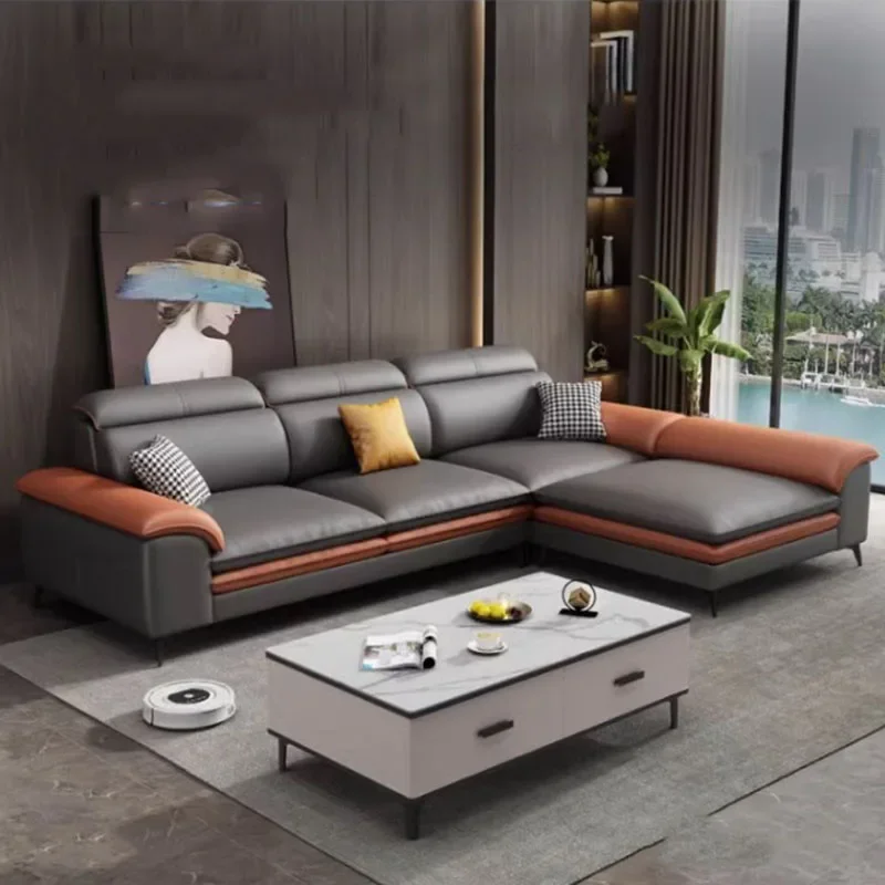 

Modular Luxury Waterproof Sofa Unique Fancy Soft Nordic Modern Puffs Sofa Lounge Designer Divani Da Soggiorno Home Furniture