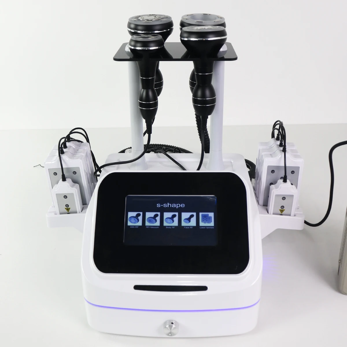 NEWGAGA Vacuum 5 in 1 40K RF Ultrasonic Cavitation Body Shaping Massage Fat Burner Machine Lipo Laser Skin Care Beauty Machine