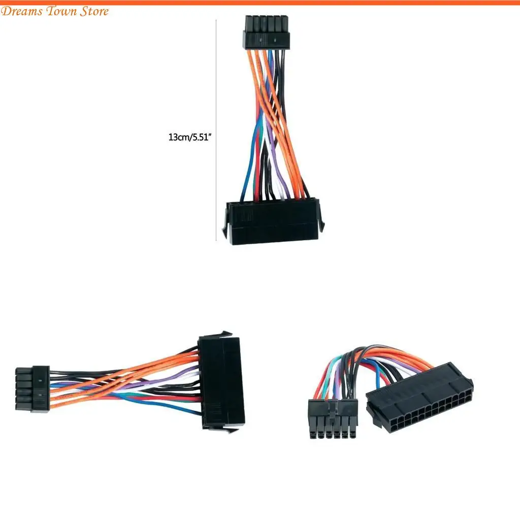 

HX6A 10CM ATX 24 PIN -CIN -PIN -CIN -PINT ADAPTER 24P до 12p шнур для