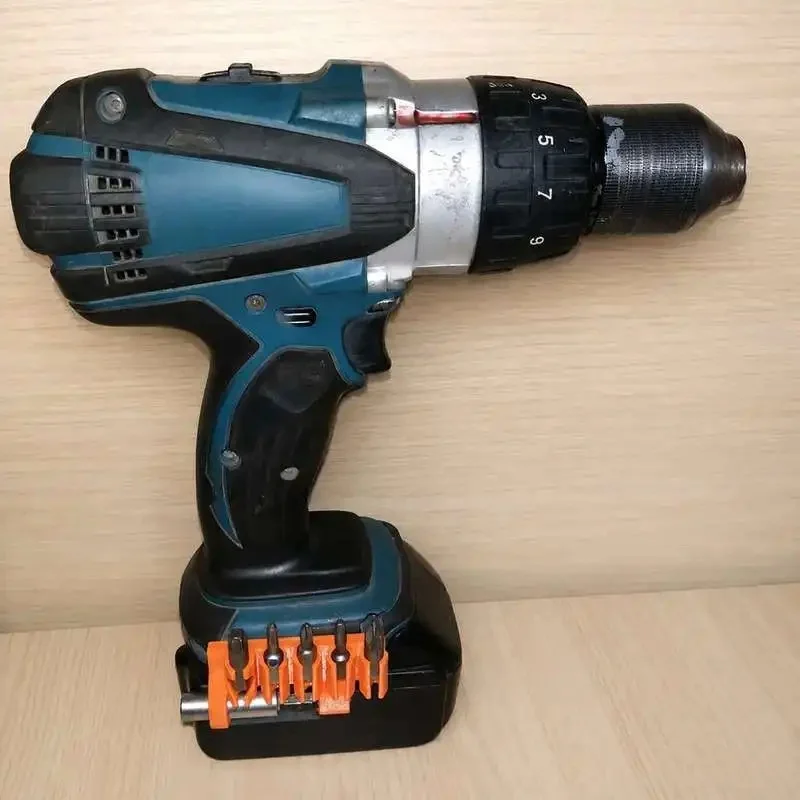 Drill Bit Storage Rack Compatible With M Series 18V Power Drill Wall Mount Bit Holder Workshop Hardware Sorting Organizer