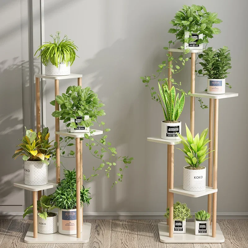 Geavanceerd lichtgewicht luxe bloemenrek, balkonrek, binnendecoratie, woonkamer, eenvoudige bloempot