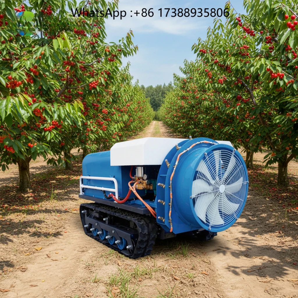 Remote Control Vegetable Sprayer Tracked Sprayer Machine Agriculture Garden Large Capacity Spraying Equipment