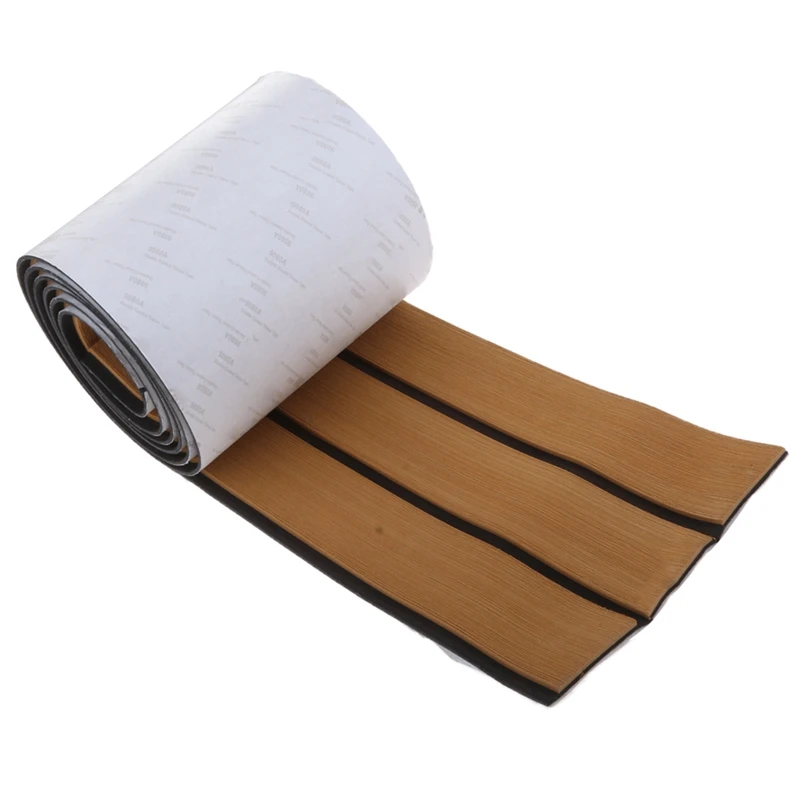 2400X170mm Self-Adhesive Boat EVA Foam Faux Decking Non-Slip Boat Yacht Flooring Pad Boat Decking Mat