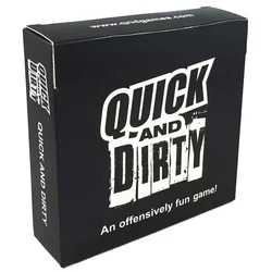 QUICK AND DIRTY - An Offensively Fun Game! [Funny Social Comedy Game] Board games