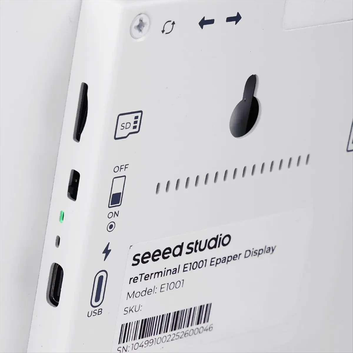 ReTerminal E1001 Monochrome EPaper Display 7.5 Inch Open-Source Monochrome EPaper Display Powered By ESP32-S3