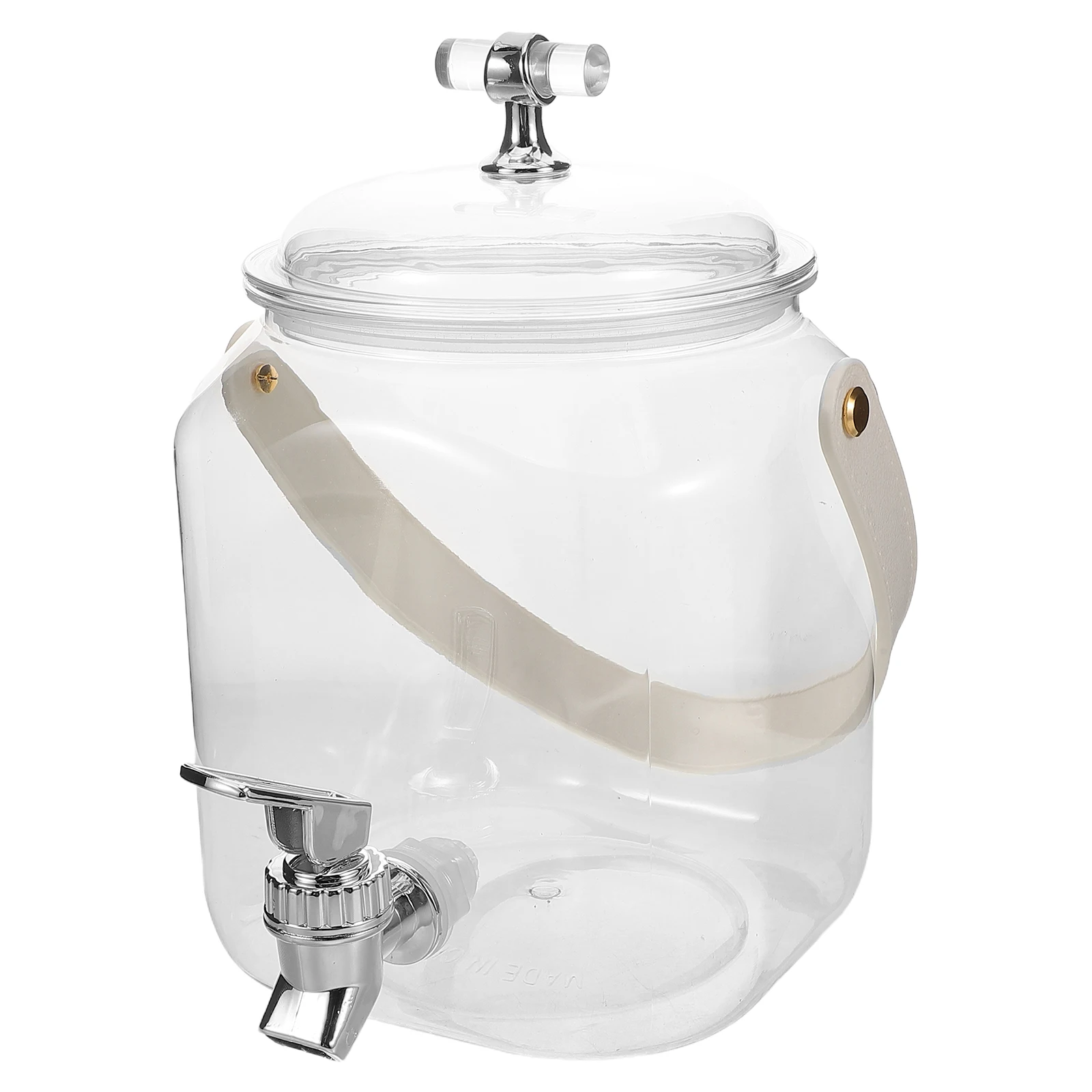 

3L Large Capacity Cold Kettle Plastic Drink Dispenser Fridge Juice Tea Summer Beverages Portable Water Jug Spigot