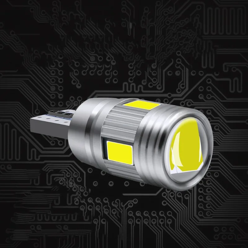 6SMD Automotive LED High-brightness Decoding Wide-indication License Plate Reading Light