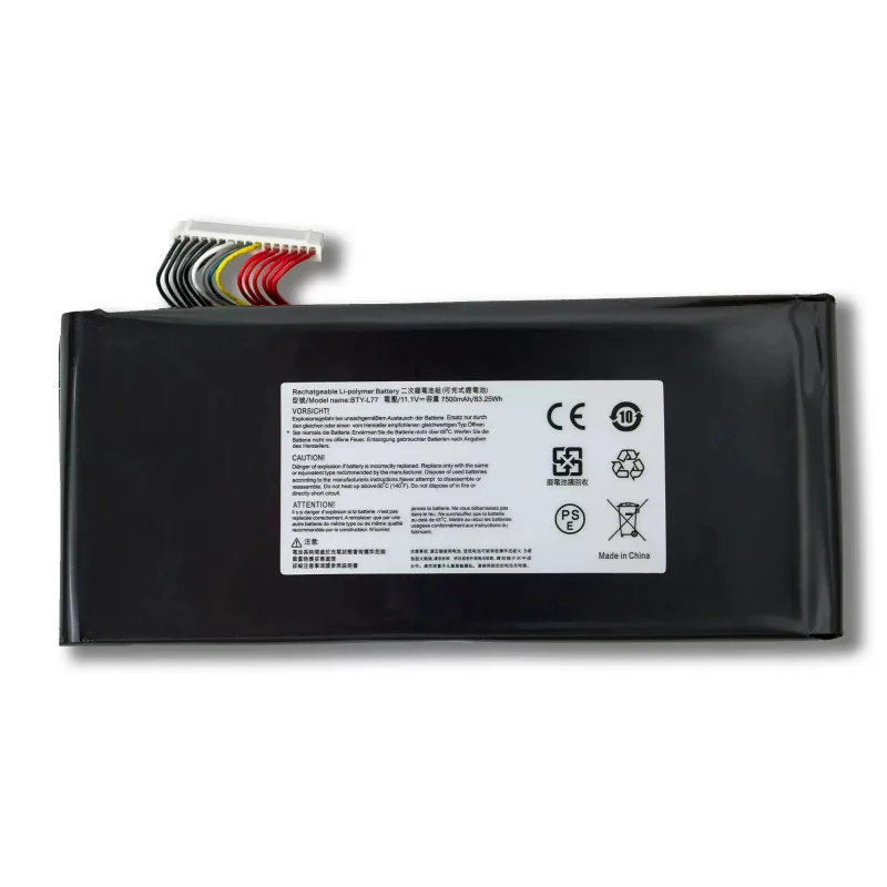 BTY-L77 Laptop Battery For MSI GT72 2QD GT72S 6QF GT72VR WT72 MS-1781 MS-1782 MS-1783 2PE-022CN 2QD-1019XCN 2QD-292XCN
