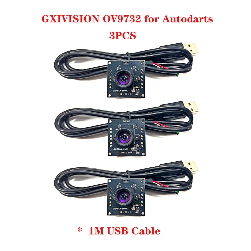 Autodarts OV9732 GXIVISION 1MP 1280x720 100degree USB Camera Module For Autodarts Scoring System