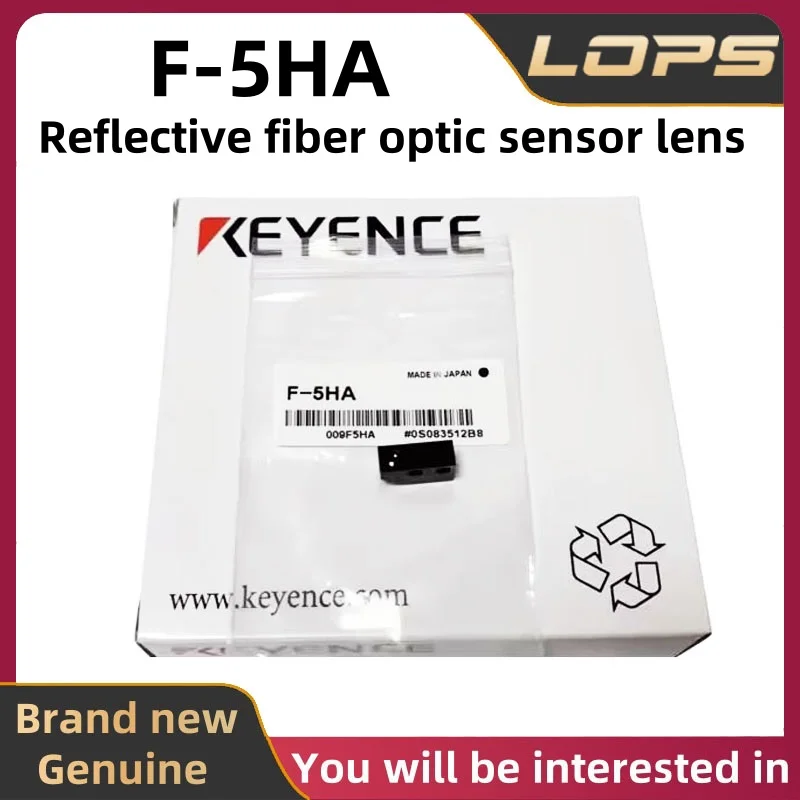 F-5HA New Original KEYENCE Reflective Fiber Optic Sensor Lens
