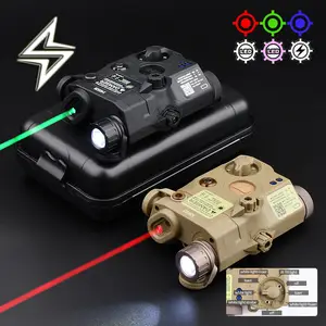 Wadsn-airsoft uhp an PEQ-15 pq15 la5c赤い点LED懐中電灯,点滅ライト,レーザーインジケーター,最も明るい -  AliExpress