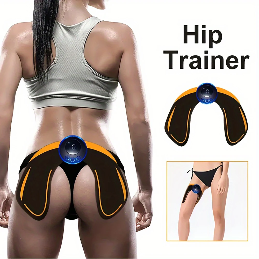 AWARM Smart Butt Lifting Electric Machine, U-Shape Hip Trainer, Buttock Lifting Massage Machine, Portable Hip Massager Buttock