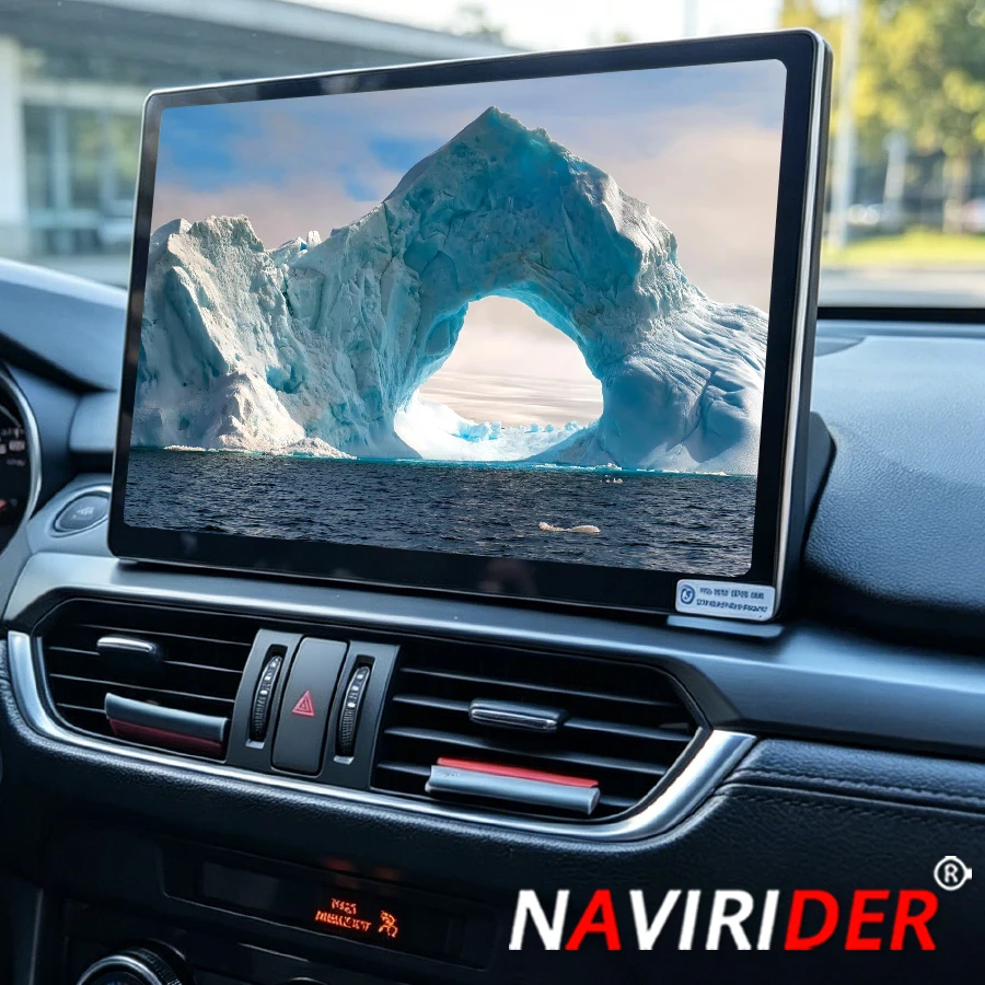 LHD 12.5inch 2K QLED Screen For Mazda 6 Atenza 3 2015-2019 Carplay RDS Radio GPS Android Auto Car Multimedia BT Player Headunit