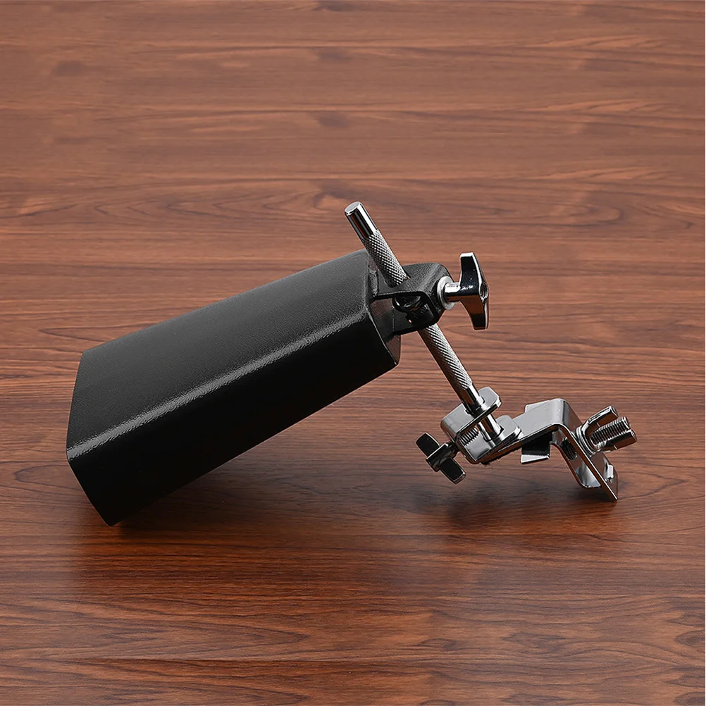 

1Set Drum Kit Cow Bell Premium Metal Percussion Instrument Supply Long-Lasting Loud Sound Performance Accessory