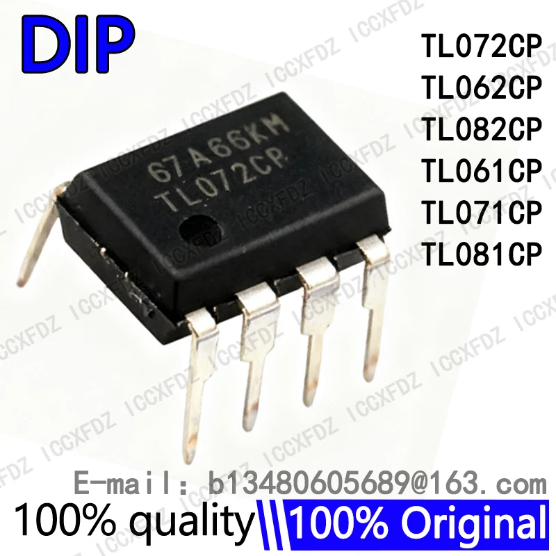 10Pcs/lot New TL072CP TL072 DIP TL072CN DIP-8 TL062CP TL062 TL082CP TL082 TL061CP TL061 TL071CP TL071 TL081CP TL081