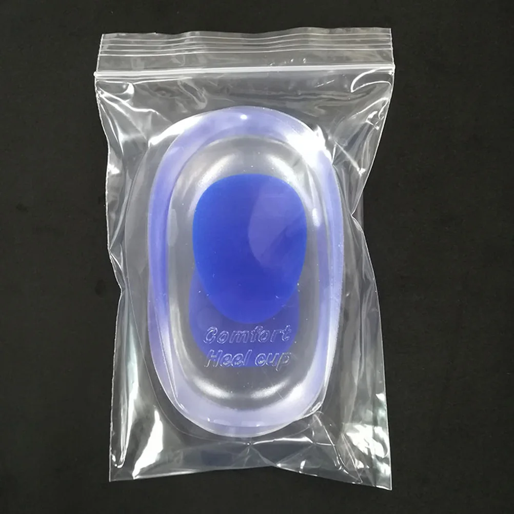 

Heel Pad Traveling Shoe Inserts Silicone Gel Cups Insole Removable Comfort Pads Small Size