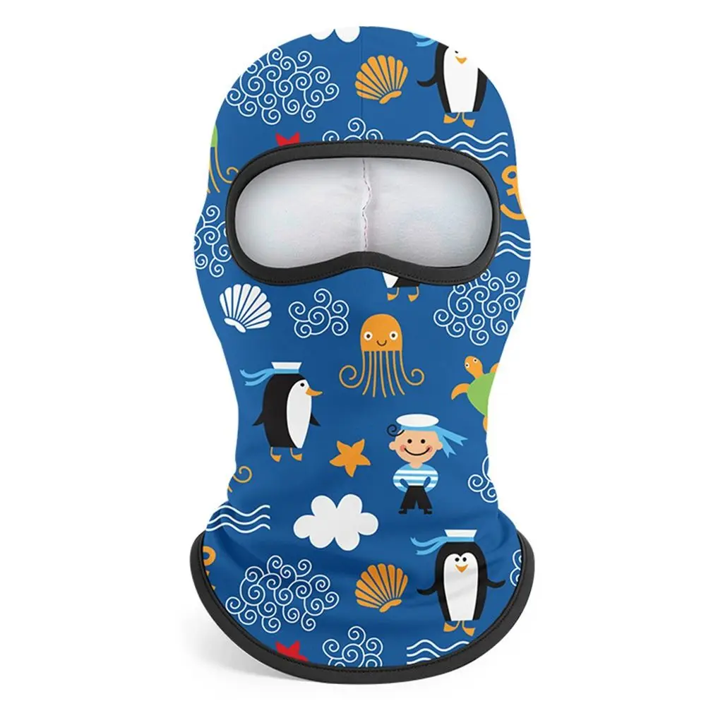 Fashion Winter Warm Kids Balaclava Full Face Beanies Children's Biker Mask Windproof Face Shield Children