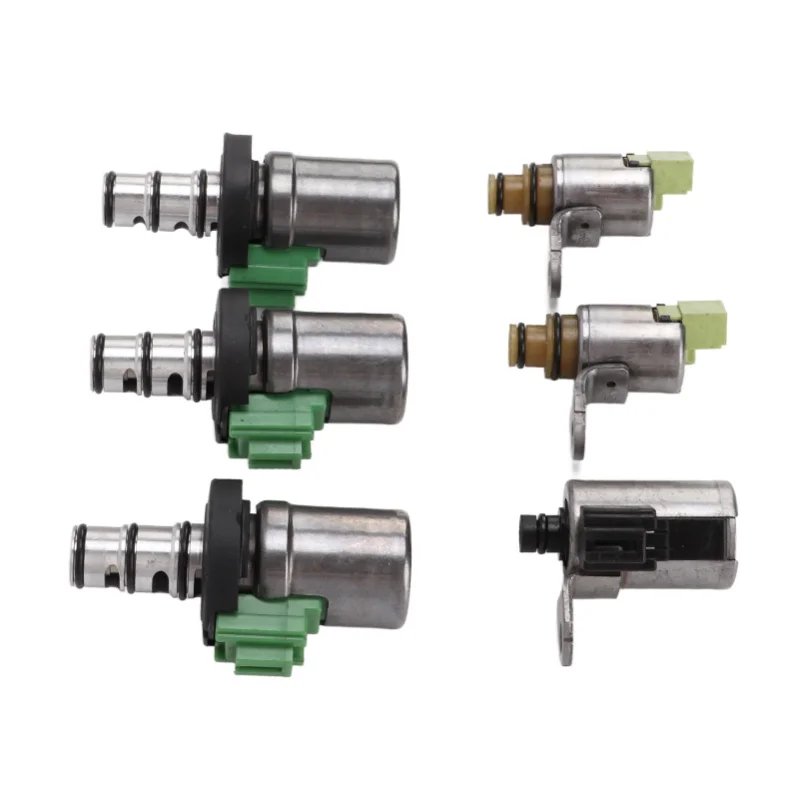 6pcs Transmission Shift Solenoid Set 4F27E Replacement For Mazda 2 3 5 6 CX-7 MPV