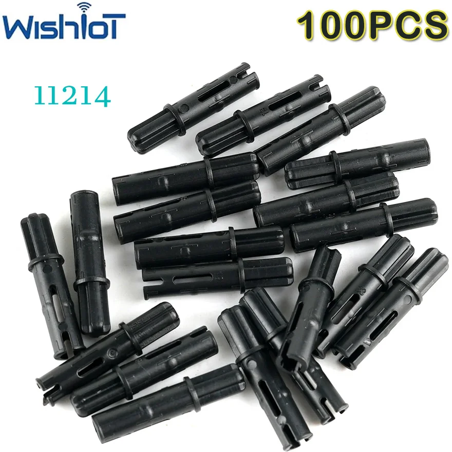 

100 шт. 1x3 соединительные штифты для крестовых осей с болтовой технологией, детали для конструкторов, 11214, соединительные элементы для крестовых валов, игрушки, MOC-блоки, аксессуары для DIY