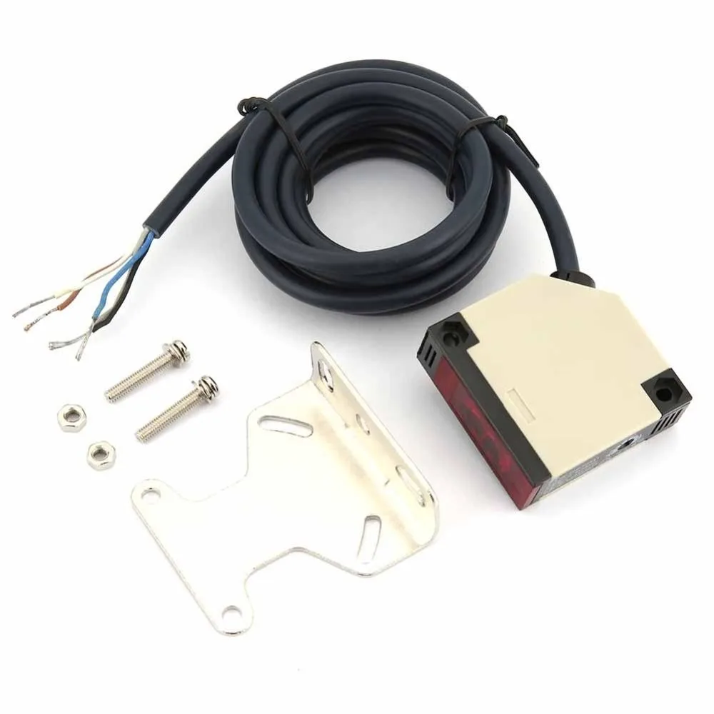 

E3JK-DS30M2 Photoelectric Sensor Switch 90-250V 30cm Specular Reflection Sensor Normal Close High Speed Response