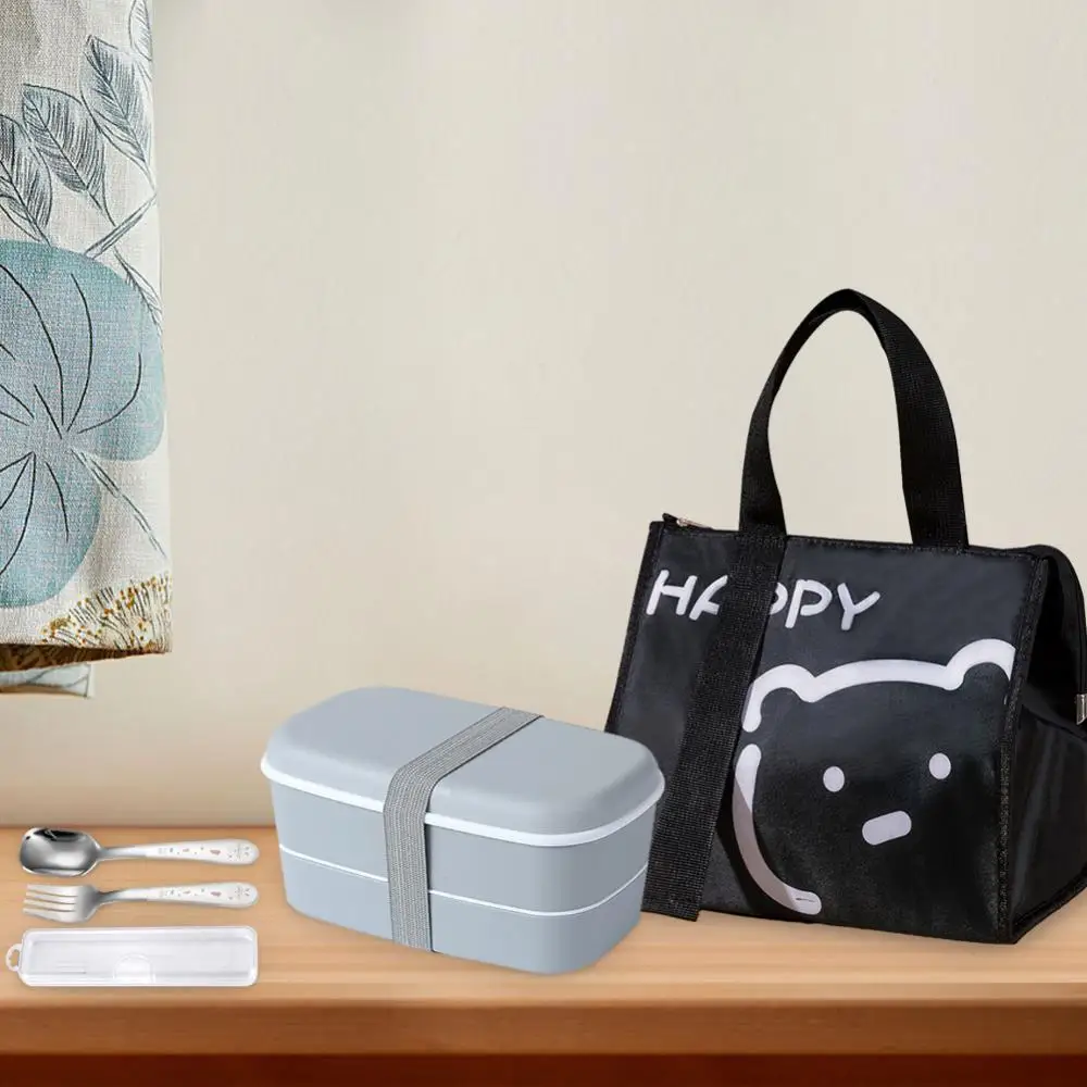 1/2PCS Lunch Box/insulation Bucket/insulation Pot Aluminum Foil Student Lunch Bag Micro-wave Oven Refrigerator Lunch Bag