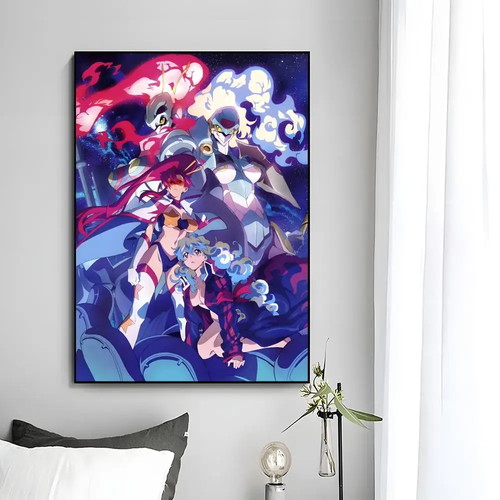 Action-Anime-Poster „T-Tengen Toppa Gurren Lagann“, Wandkunstdruck, dekoratives Wandbild, Heimdekoration, Geschenk, ungerahmt – Detail 19