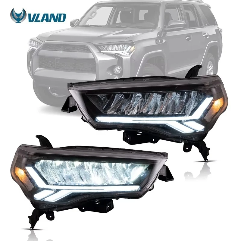 For Toyota 4Runner TRD Limited Trail SR5 Sport Off-Road Models Front Headlight Assembly, High Brightness For Night Driving