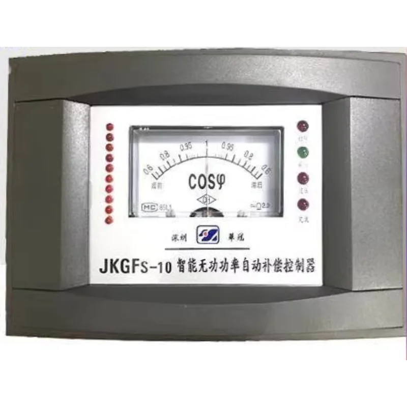 Reactive power automatic compensation controller JKGF JKGFS-10 power factor 4 channels 6channels