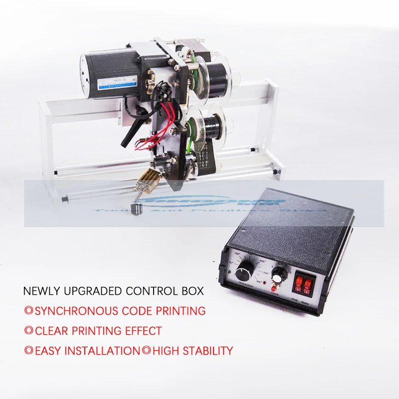 60CM HP-241G ribbon date coding machine color ribbon hot stamping machine packaging with hot ribbon printer electric coder