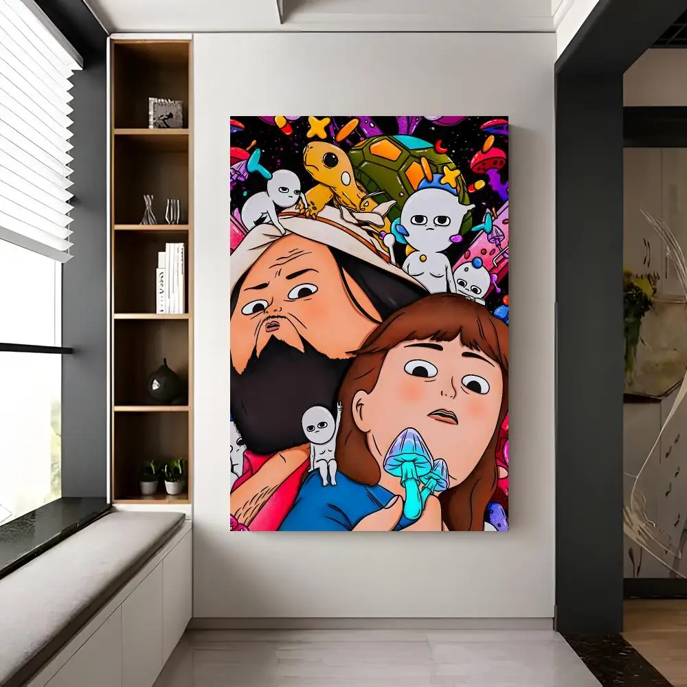 Adult Animation C-common Side Effects Poster Modern Wall Decor Collection for Home Design