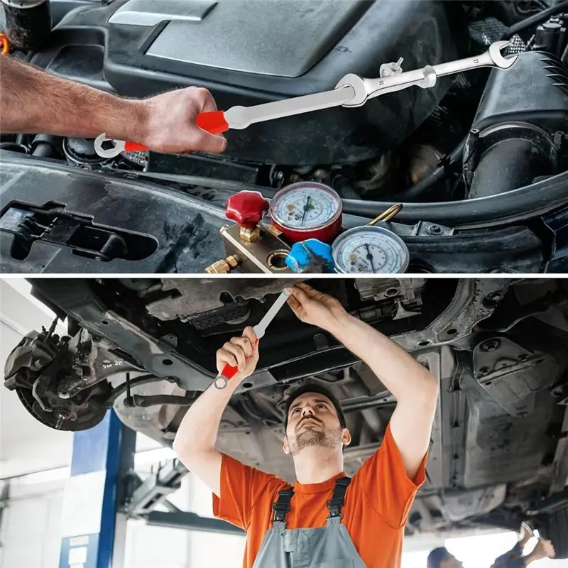 [NEW!A08R】 Wrench Extender Tool Bar,15