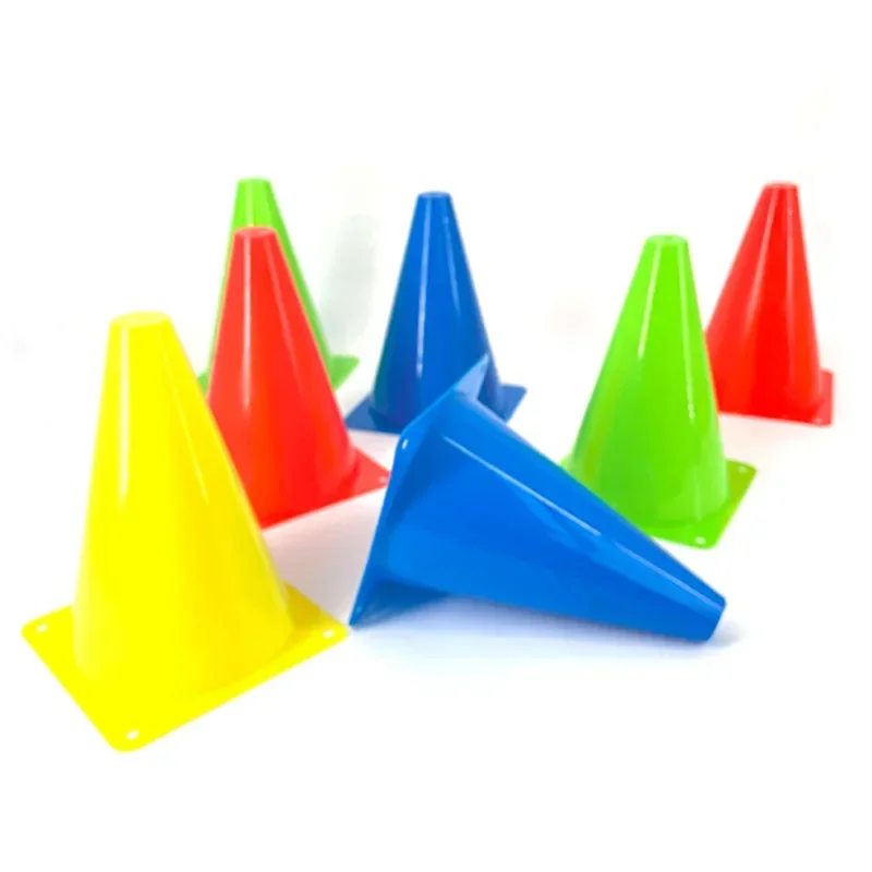 5PCS Hot Sale Colorful Marker Cones Soccer Agility Training Cones Football Marker Cones Cheap Price Portable Football