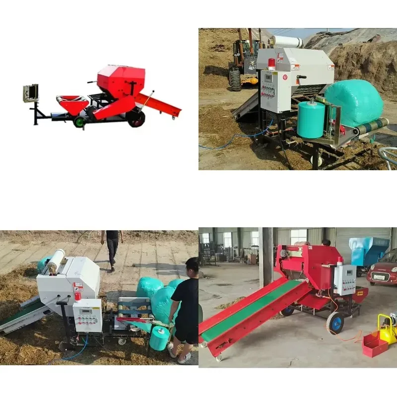 Straw Corn Hay Bale Packaging Machine