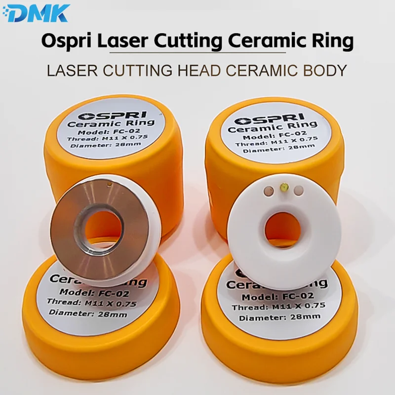 OSPRI asli Laser pemotong keramik cincin Nozzle pemegang keramik tubuh pipa Cutter Insulator FC-40 FC02 FC07 FC11 FC12 FC14 FC17