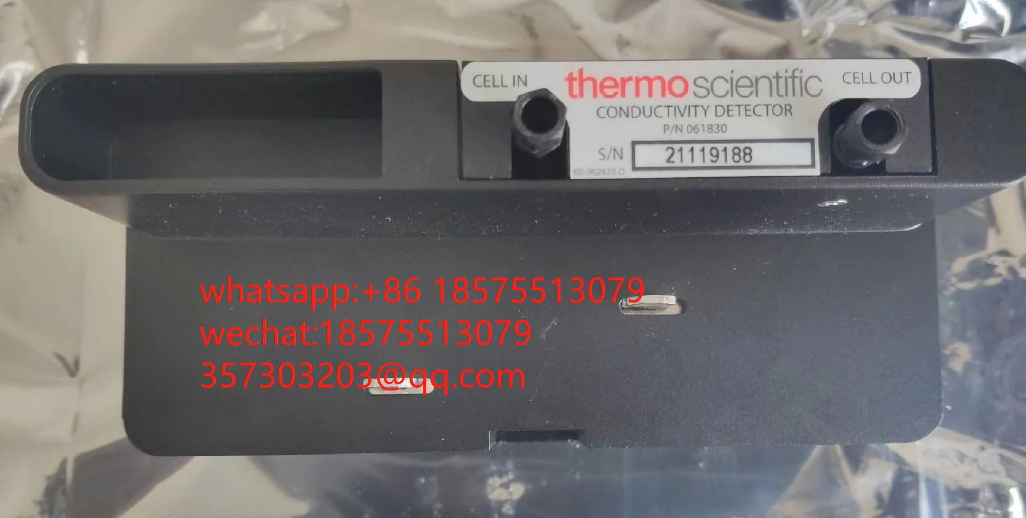 

For Thermo 061830 The Conductivity Detector Is Available with ICS3000/5000/6000 ICS3000/5000 1 Piece