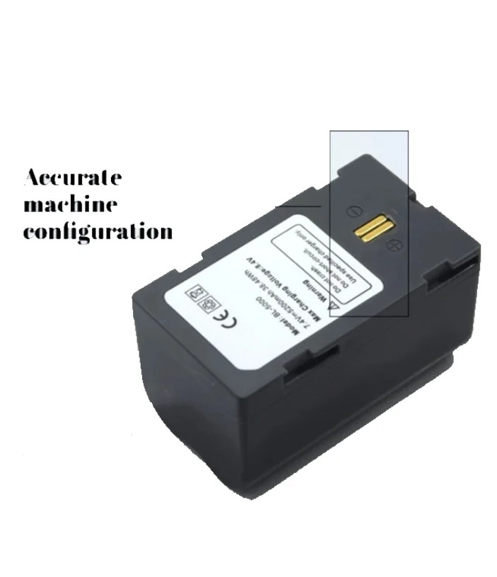 

Долговечная батарея BL-5000 5200 мАч для ZHD V30 V60 V90 F61 GPS RTK Survey System также совместима с приемником Huaxing A8 A10