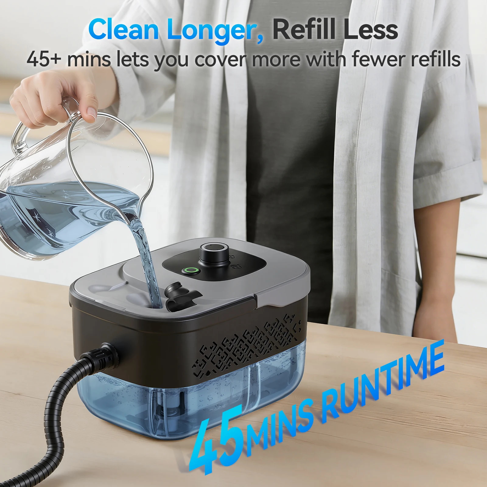 Pembersih Uap Suhu Tinggi, Mes - Home Bathroom Cleaning Kit ulasan dan harga