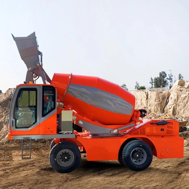 Customized Durable For Years Stable Operation Rust-Proof New Concrete Truck Mixer 4m³ Concrete Mixer Truck