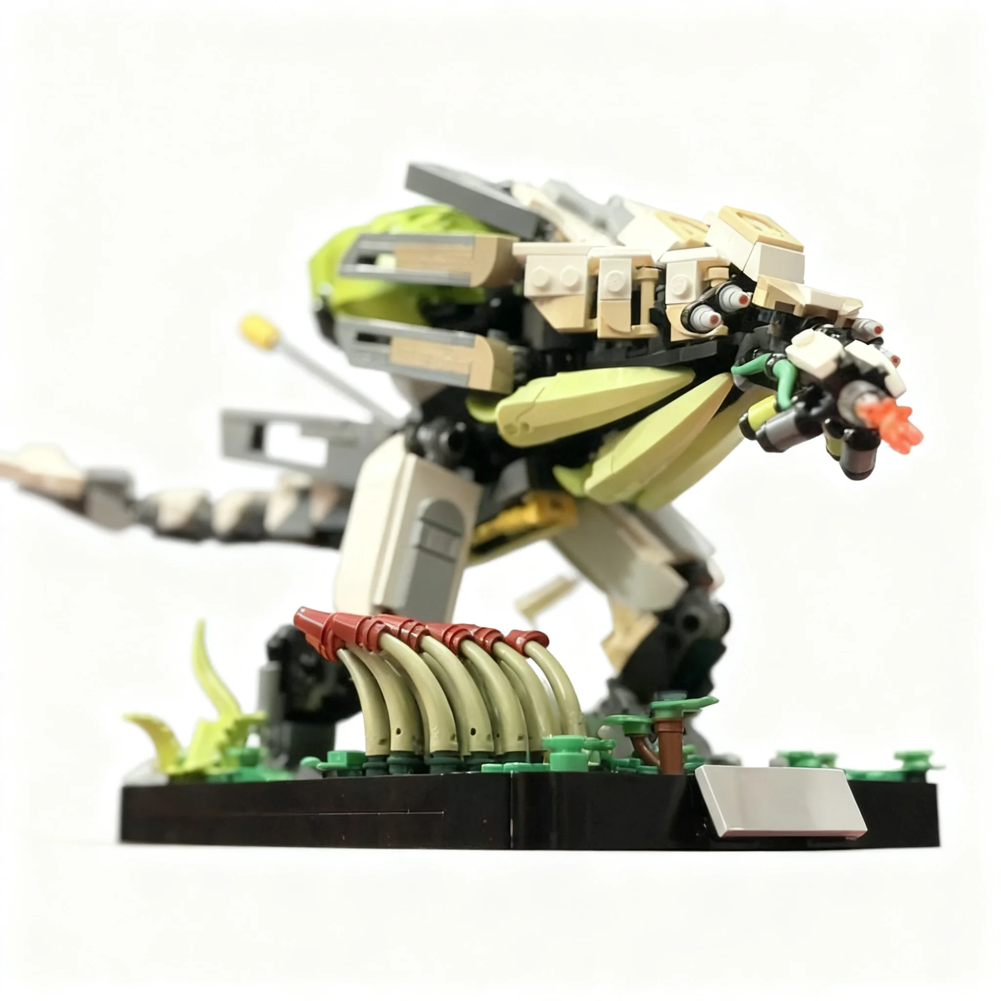 1277pcs MOC Horizon Adventures Horizon Fire Bellowback Model Building Blocks Architecture Idea Brick Kids Christmas Gift Toy