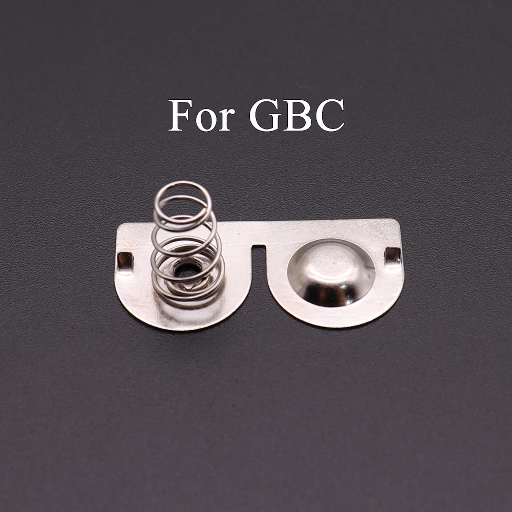 게임보이 어드밴스 컬러 콘솔용 배터리 홀더 스프링 컨택터 1개 (GB GBC GBA GBP 메인보드 및 하우징 배터리용)