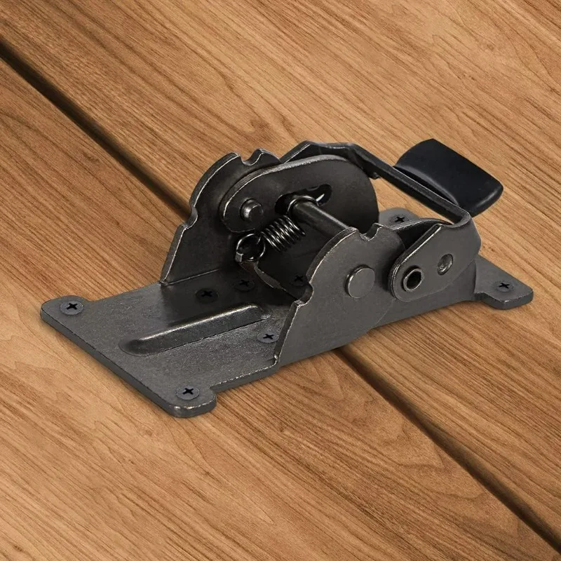 90 Degree Folding Support Bracket Self-Locking Furniture Hinges Angle Corner Brace Cabinets Table Chair Hinge Hardware Tools