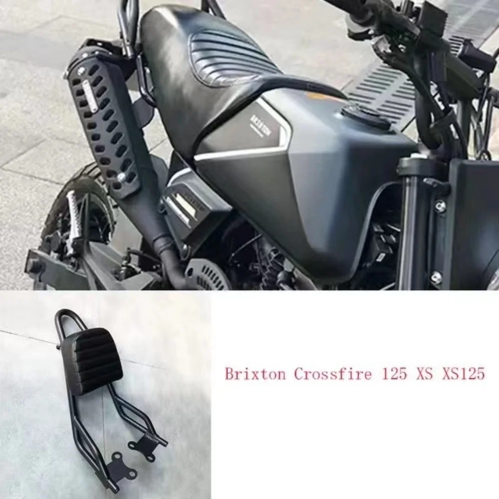 2022 Motorcycle Fit Crossfire XS 125 后 Passenger Backrest 后 Backrest for Brixton Crossfire 125 XS Xs125