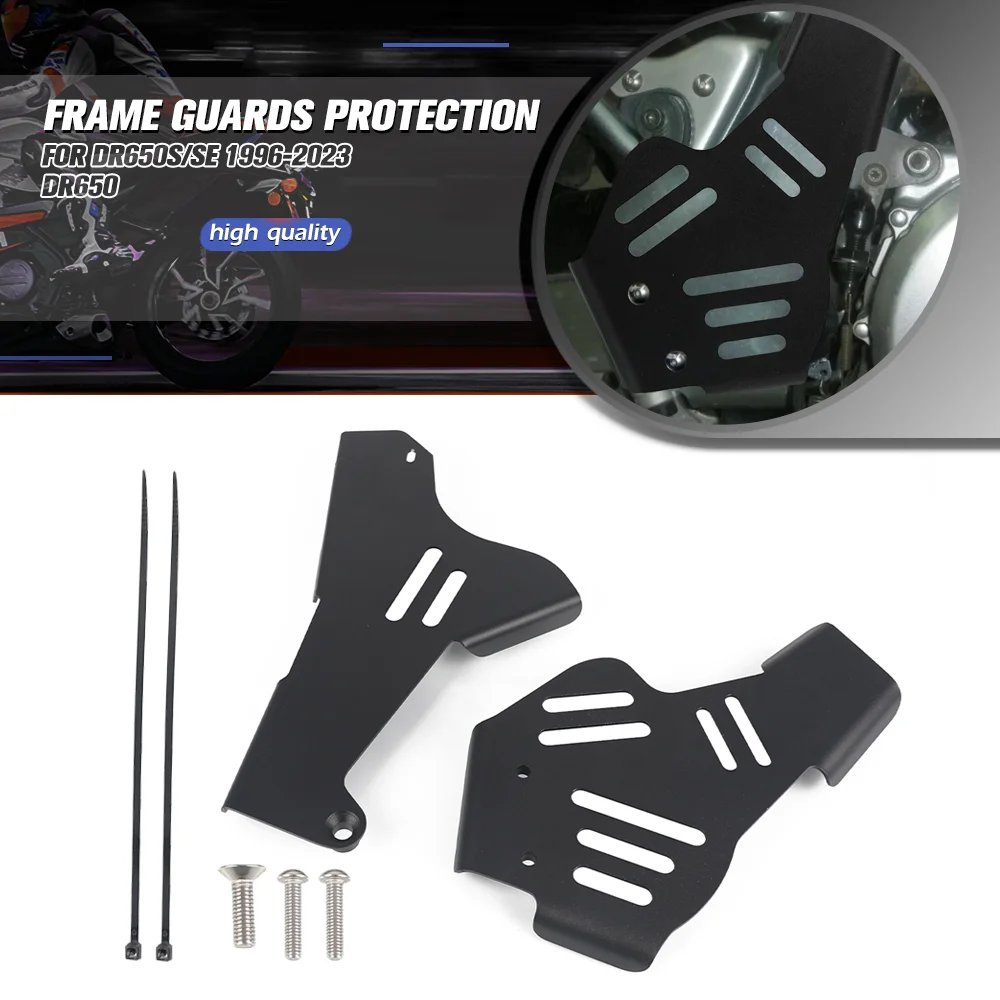 

FOR SUZUKI DR650S/SE 1996-2023 Motorcycle Accessories Frame Guards Protection Cover Aluminum Handguard Protector DR650 DR650 SE