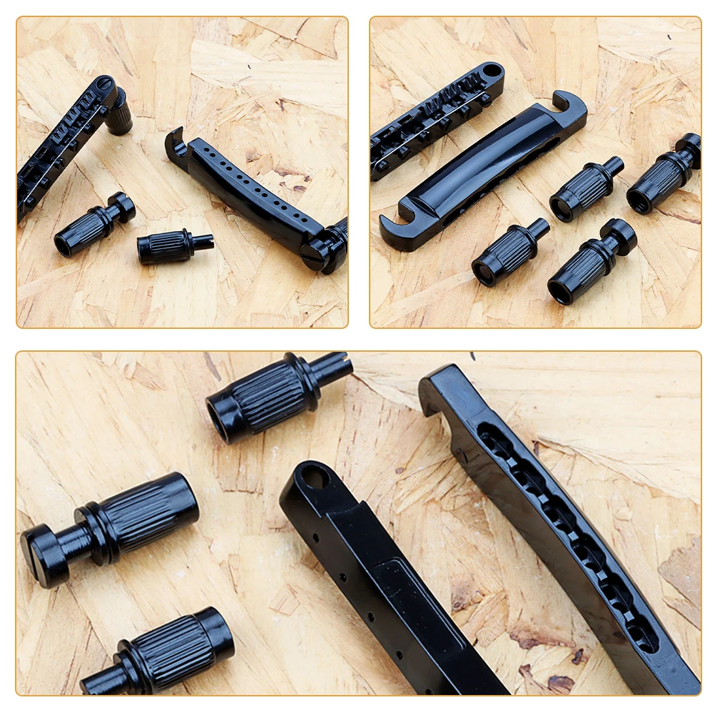 

12 String Bridge Electric Guitar Tremolo Roller Saddles Parts Musical Instrument