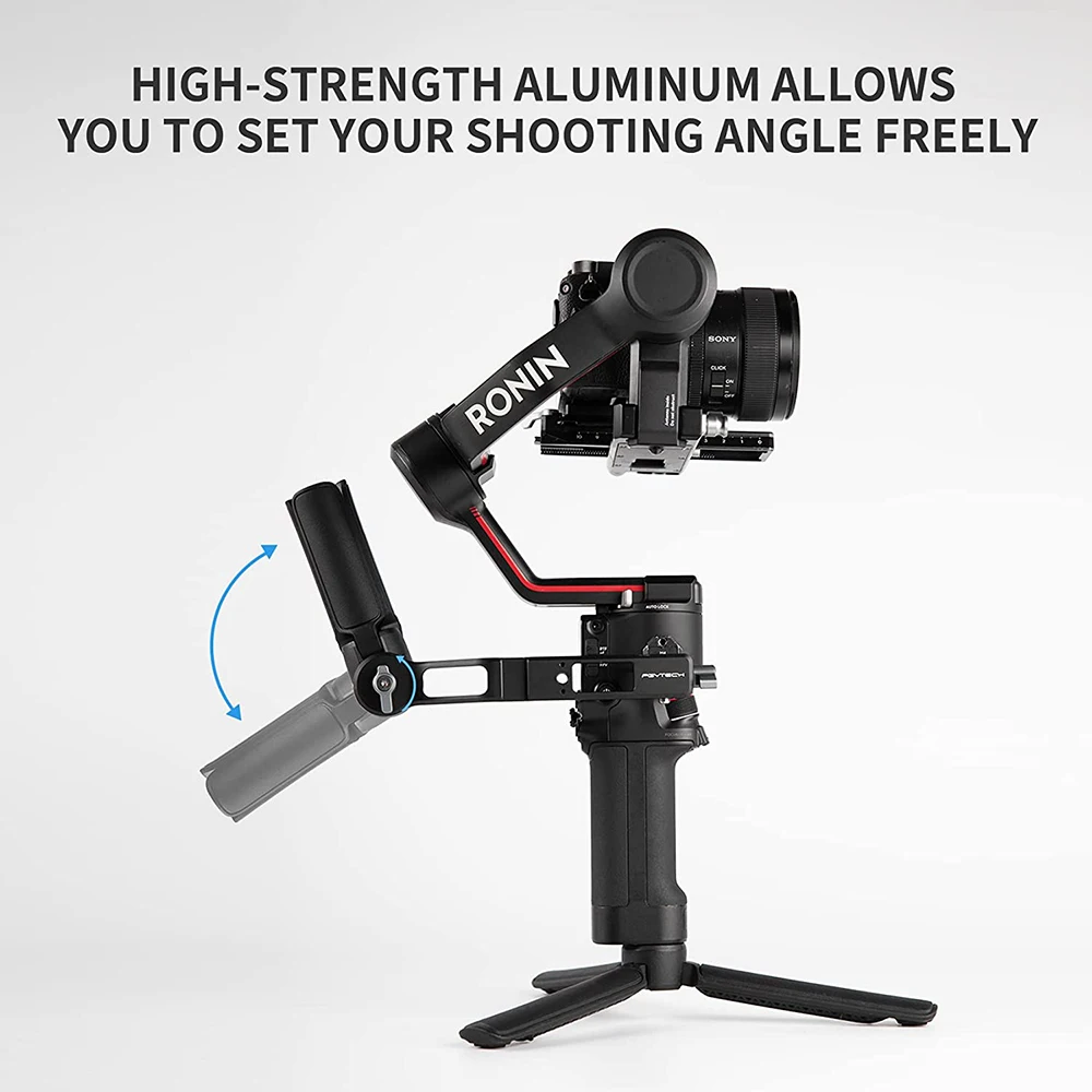 PGYTECH Mini Focus RS2 RSC2 Gimbal Handgrip Mount Adjustable Clamp For DJI Ronin RS3/Pro/Mini RSC 2 Stabilizer Monitor Bracket